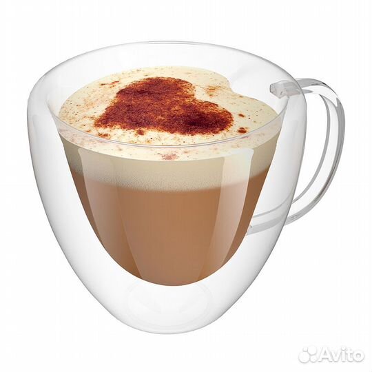 Чашка стеклянная qwerty Amato, 0.15 л