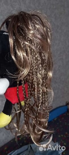 Хвост шиньон на крабе