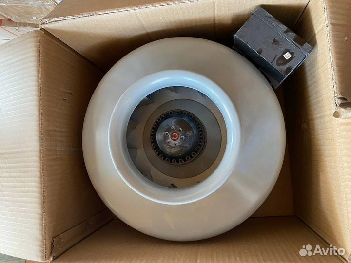 Вентилятор круглый канальный. вкк-200