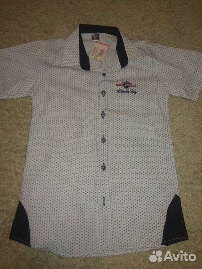 Рубашка новая рост 134-140
