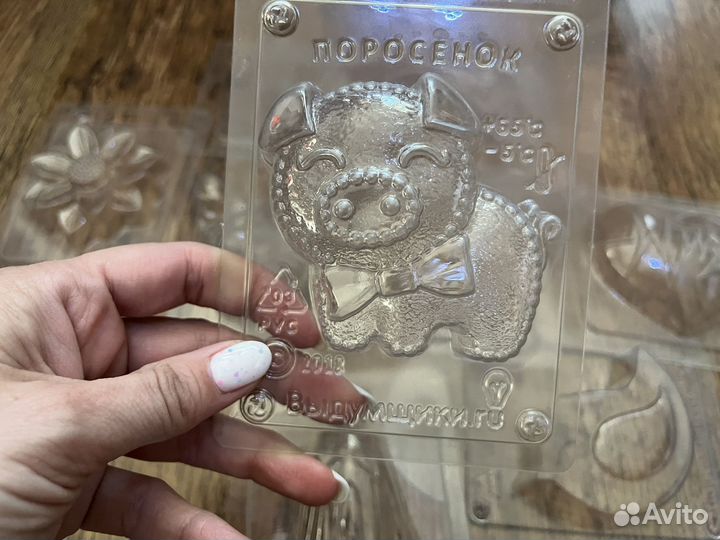 Пластиковые формы для мыла