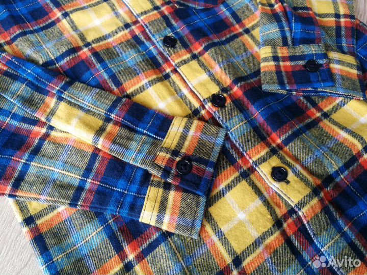 Рубашка фланелевая для мальчика новая