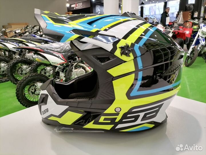Шлем Мото Кроссовый GSB XP-20