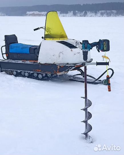 Шуруповерт для ледобура Heinhelper + Шнек Nero130