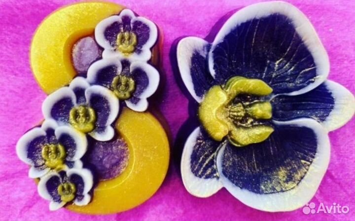 Мыло ручной работы на 8 марта