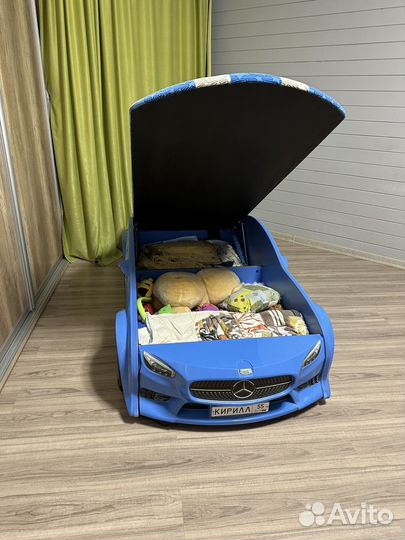 Кровать машина объемная (3d) NEO 