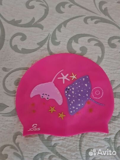 Шапочки для плавания детская и взрослая