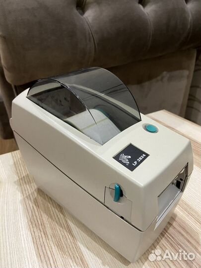 Термопринтер для печати этикеток Zebra LP-2824