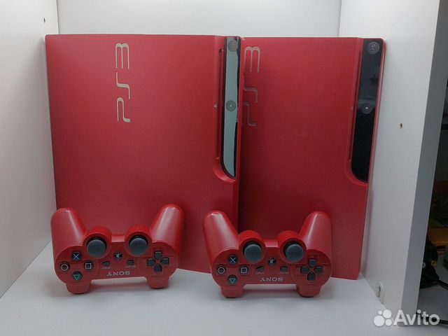 Sony PS3 Slim 320 Red