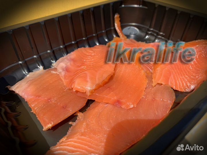 Рыба Чавыча холодного копчения. Доставка