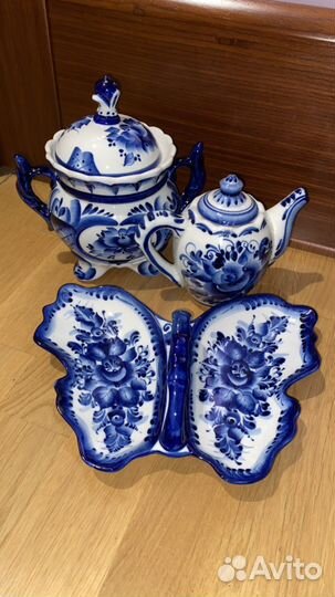 Сервиз чайный Гжель