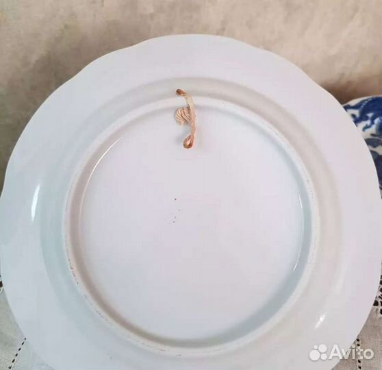 Синяя птица тарелка