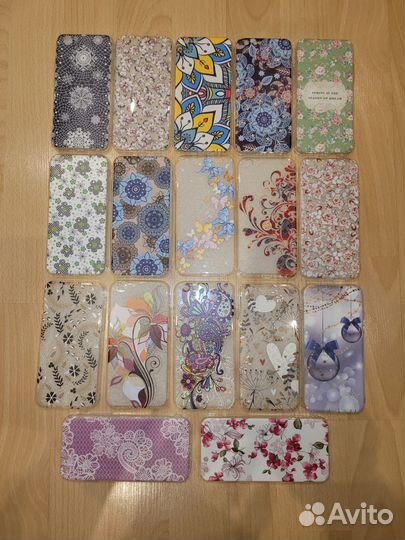 Чехлы (бамперы) на iPhone 5,6,7,8, новые