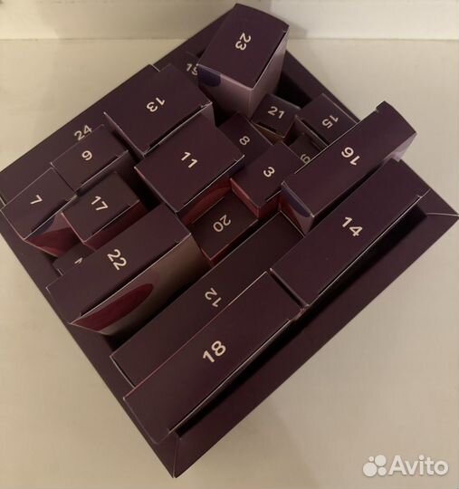 Коробка payot от адвент календаря