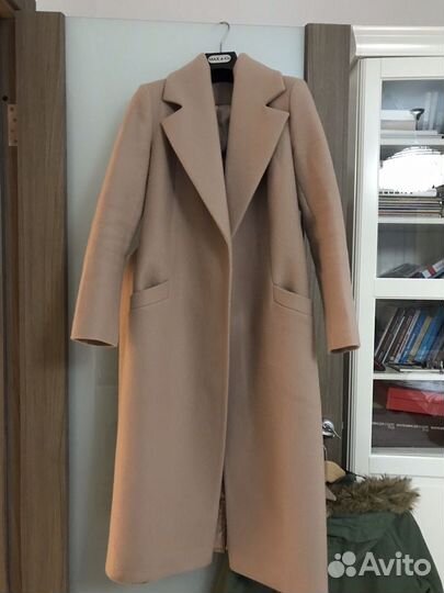 Пальто женское шерстяное XS