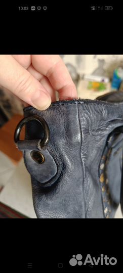 Сумка кожаная
