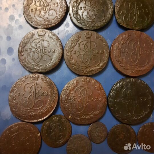 Монеты екатерины 2