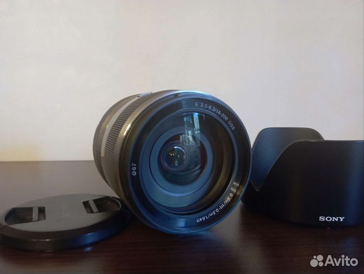 Объектив sony sel18200