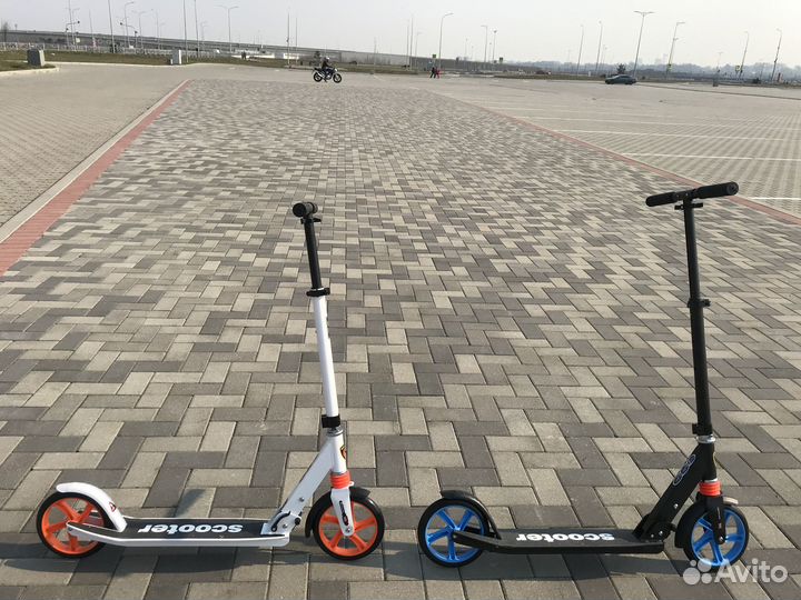 Городские самокаты с амортизаторами