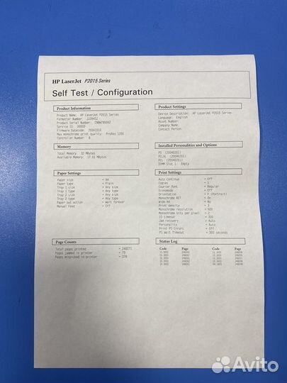 Принтер hp p2015