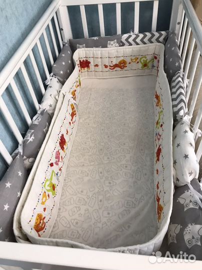 Бортики в детскую кроватку Mothercare