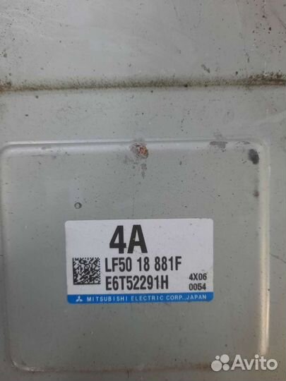 Mazda 3BK 3BL 1,6 2,0 блок управления двигателем