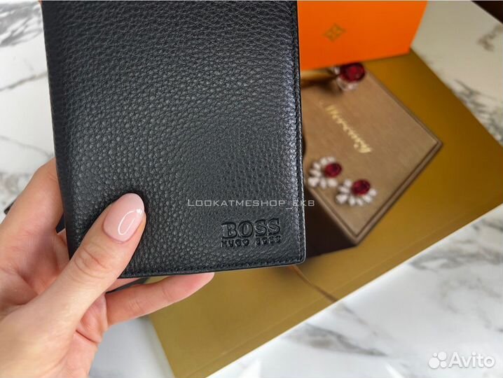 Обложка на паспорт Boss