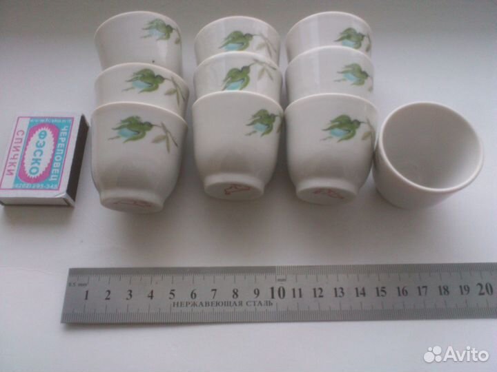 Рюмки стопки керамические СССР
