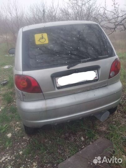 Крышка багажника daewoo matiz