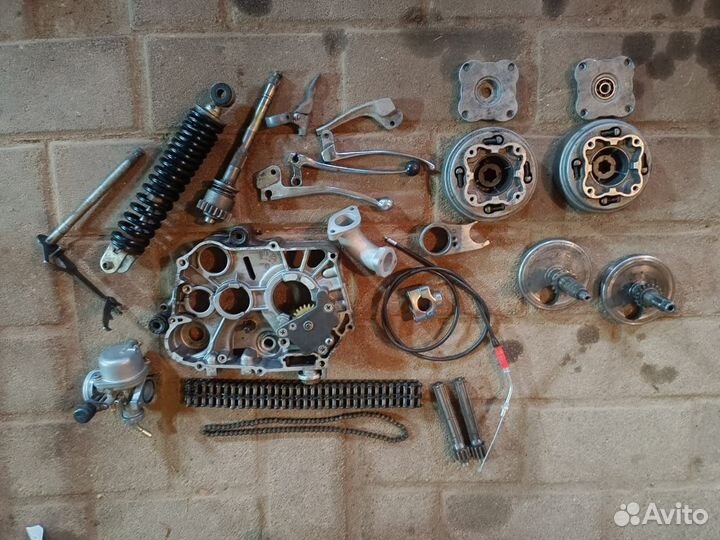 Запчасти на питбайк 125