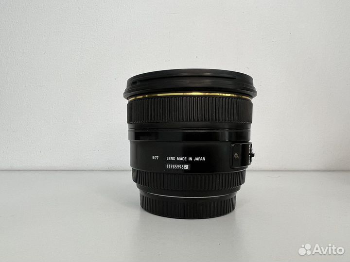 Sigma 50 mm 1.4 Canon