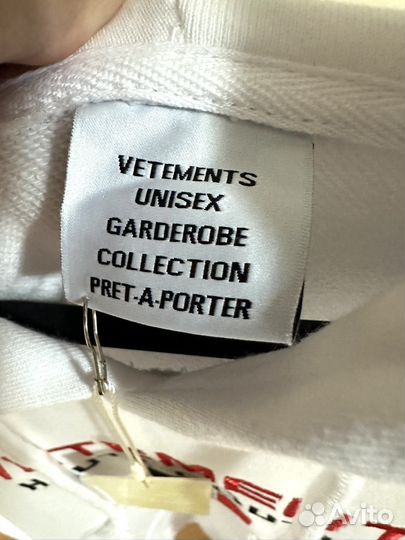 Худи Vetements