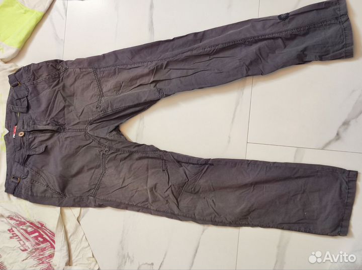 Брюки gsus industries серые с 
