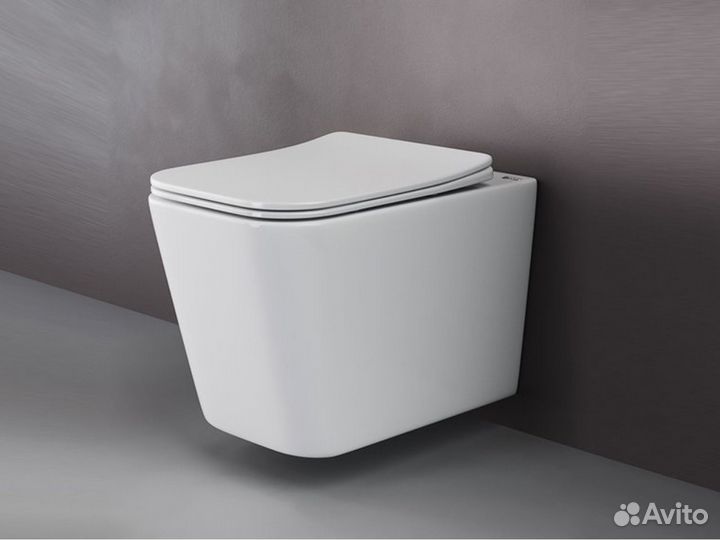 Подвесной унитаз Ceramica Nova Cubic CN1806