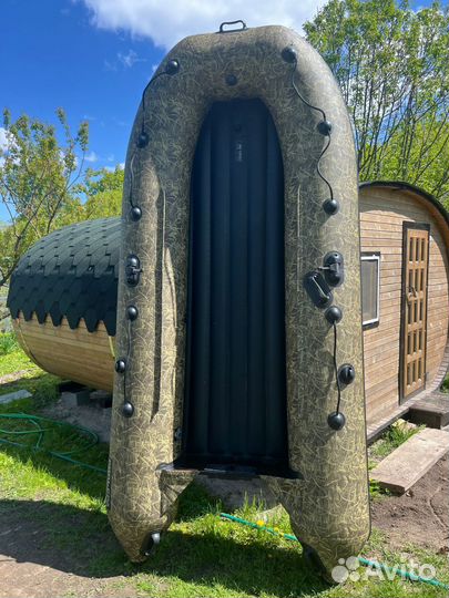 Надувная лодка пвх б/у под мотор