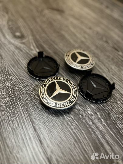 Заглушки колпачки на литой диск mercedes