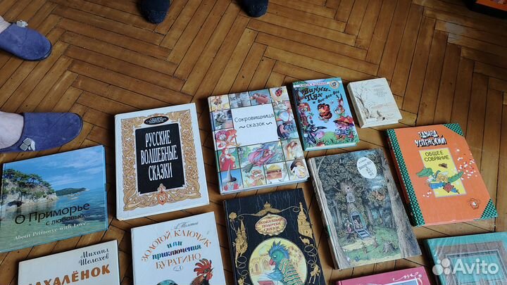 Книги сказки детские СССР и Россия много