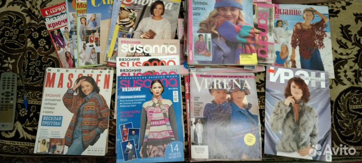 Журналы по вязанию. Верена.Сабрина.Сандра
