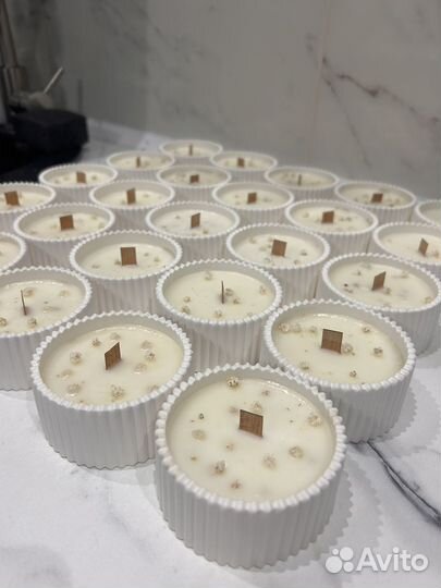 Ароматизированные свечи ручной работы