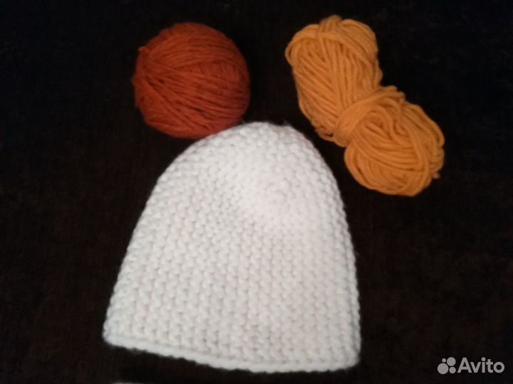 Шапка и снуд вязаные на девочку