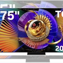 Телевизор TCL 75C7L, Новосибирск