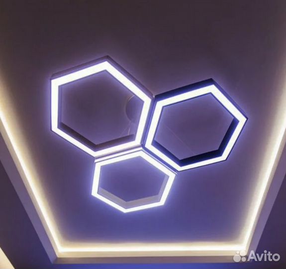 Светильник потолочный светодиодный фигурный