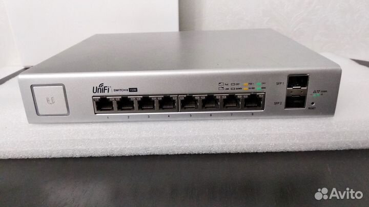 Ubiquiti UniFi Switch 8 150W свитч Unifi US 8 150W