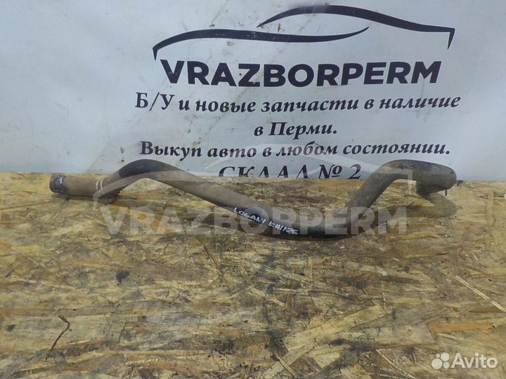 Патрубок отопителя Renault Logan