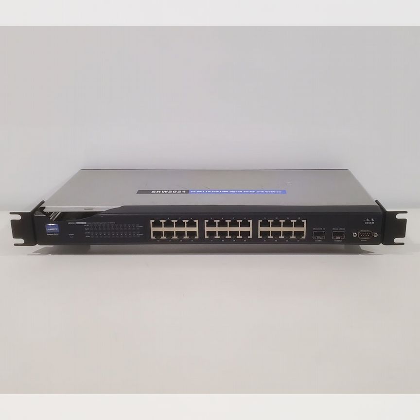 [SRW2024] Коммутатор Linksys Скол Панели Srw2024