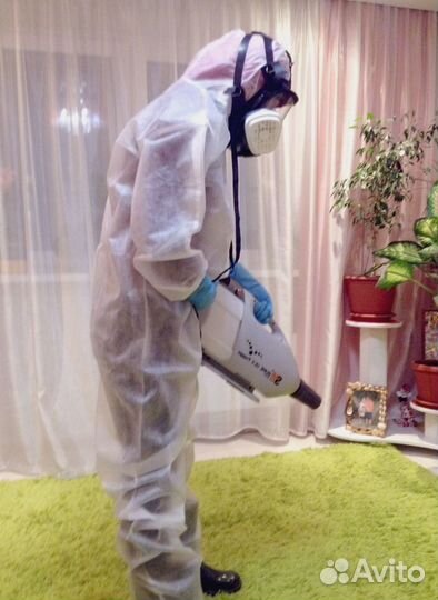 Обработка от клопов, тараканов, кротов, клещей