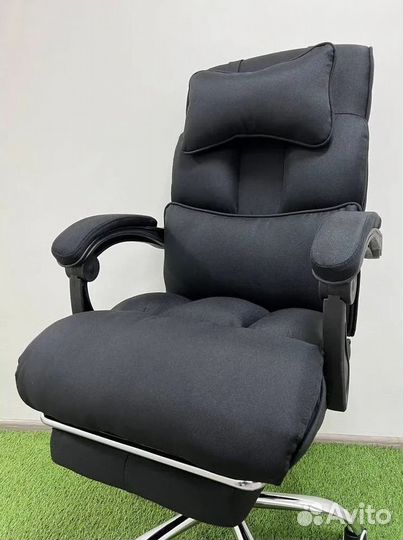 Компьютерное игровое кресло геймерское с массажем