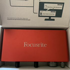 Звуковая карта focusrite scarlett 2i2 3rd gen