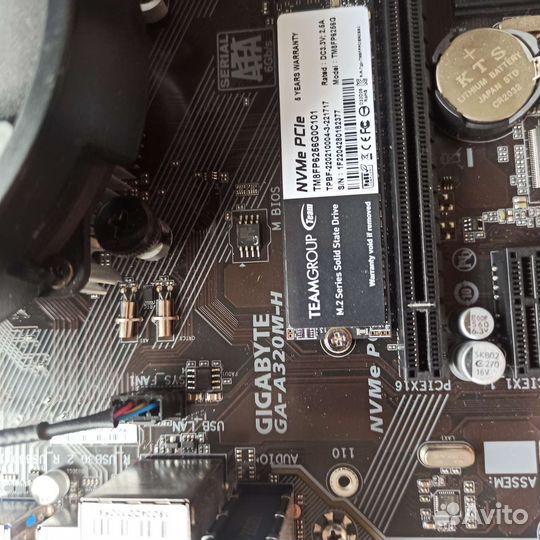 Комплект AM4 Gigabyte a320m-h/predator 2x8 3333GHz
