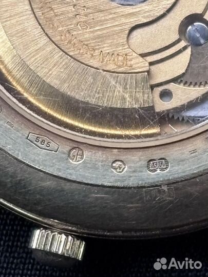 Золотые наручные часы Atlantic Швейцария